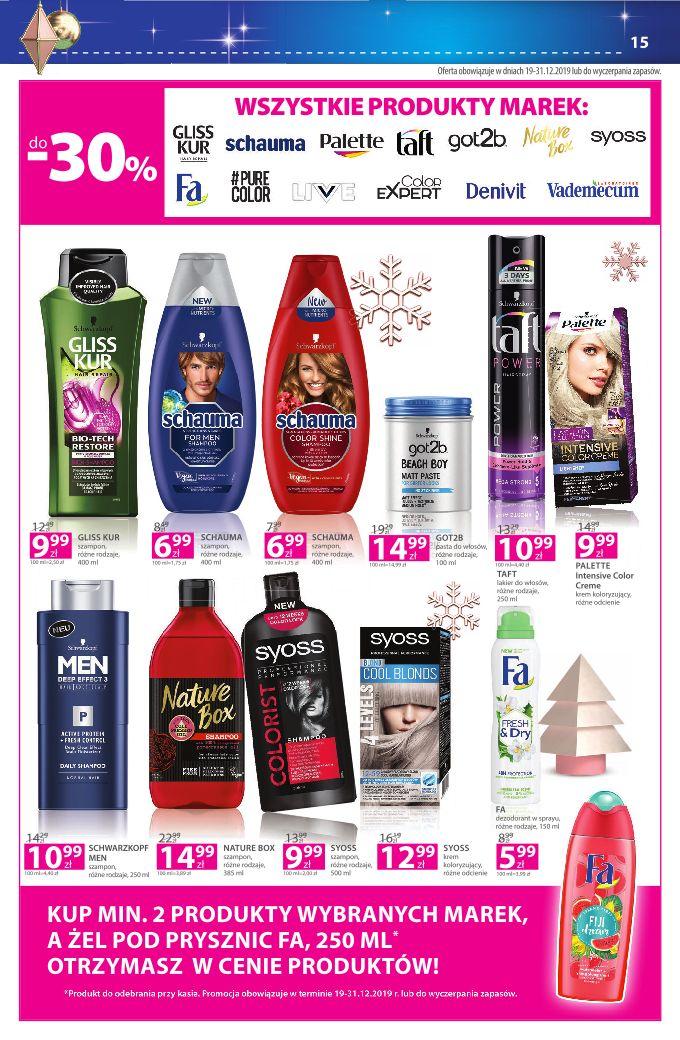 Gazetka promocyjna Hebe str. 15