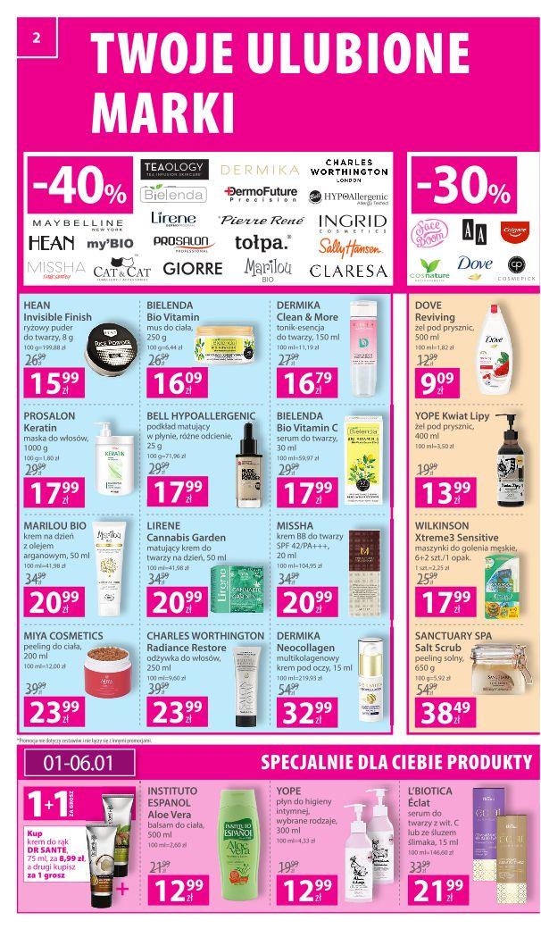 Gazetka promocyjna Hebe str. 2