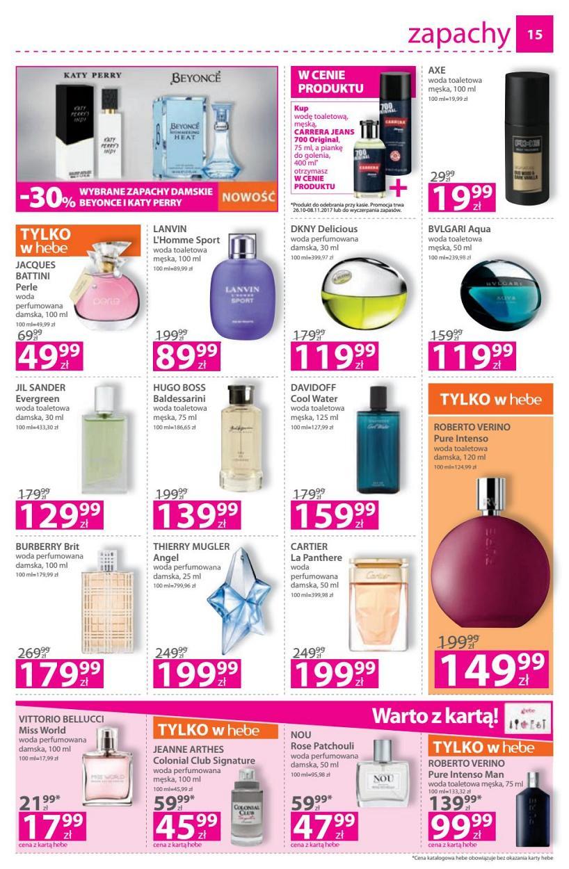Gazetka promocyjna Hebe str. 15