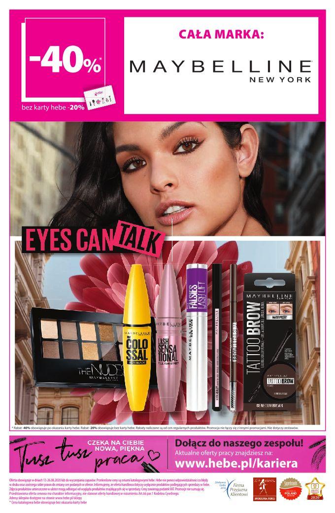 Gazetka promocyjna Hebe str. 16