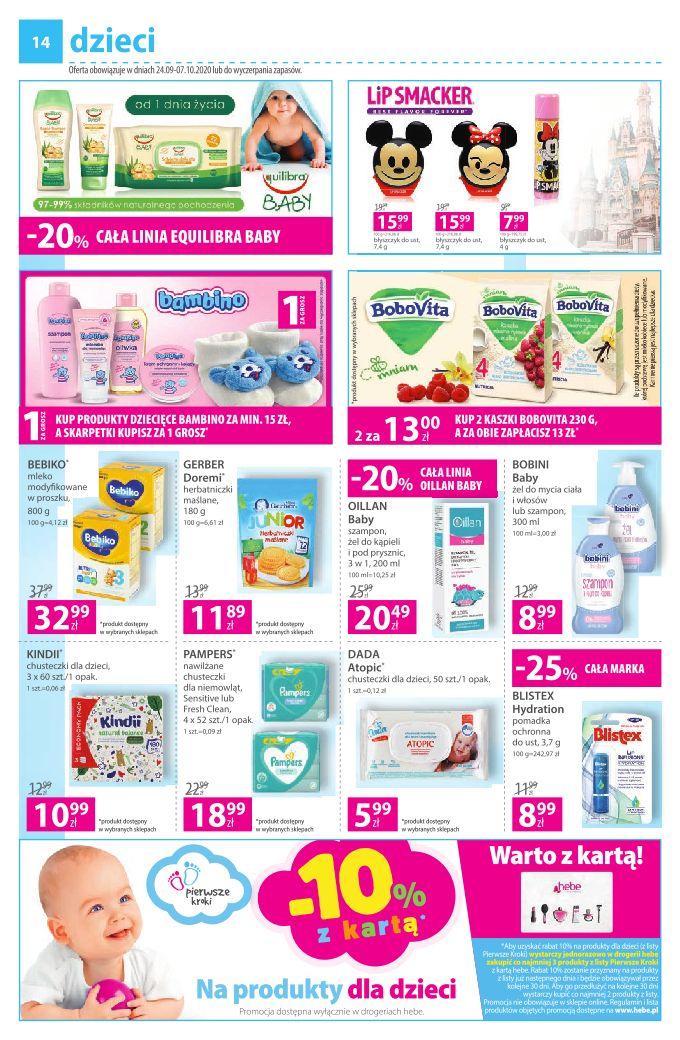 Gazetka promocyjna Hebe str. 14