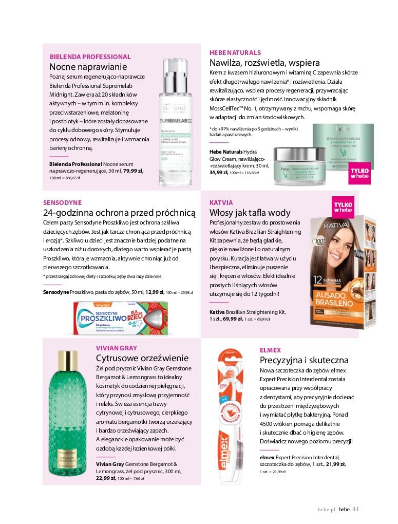 Gazetka promocyjna Hebe str. 41