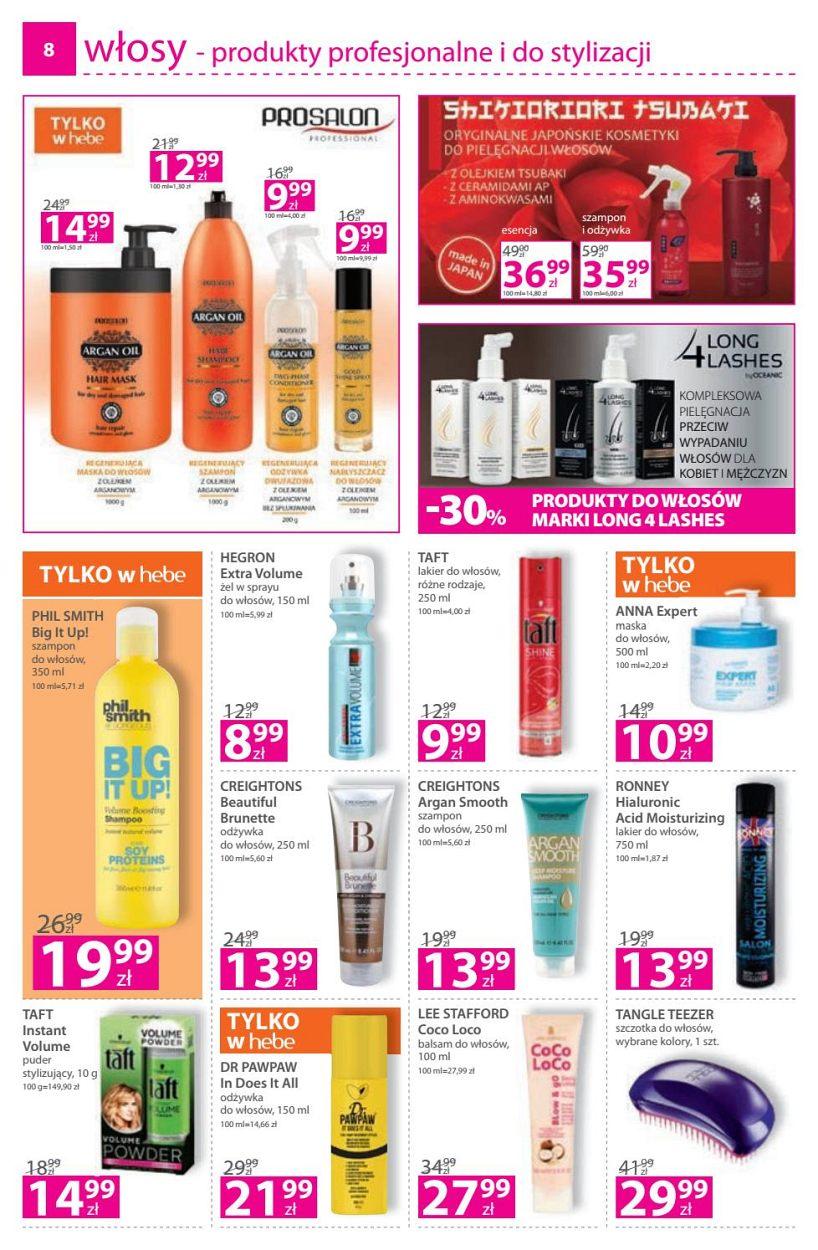 Gazetka promocyjna Hebe str. 8