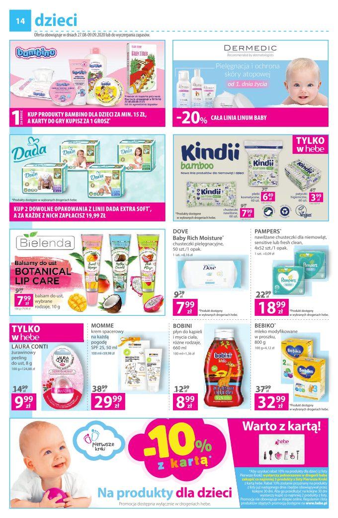 Gazetka promocyjna Hebe str. 14