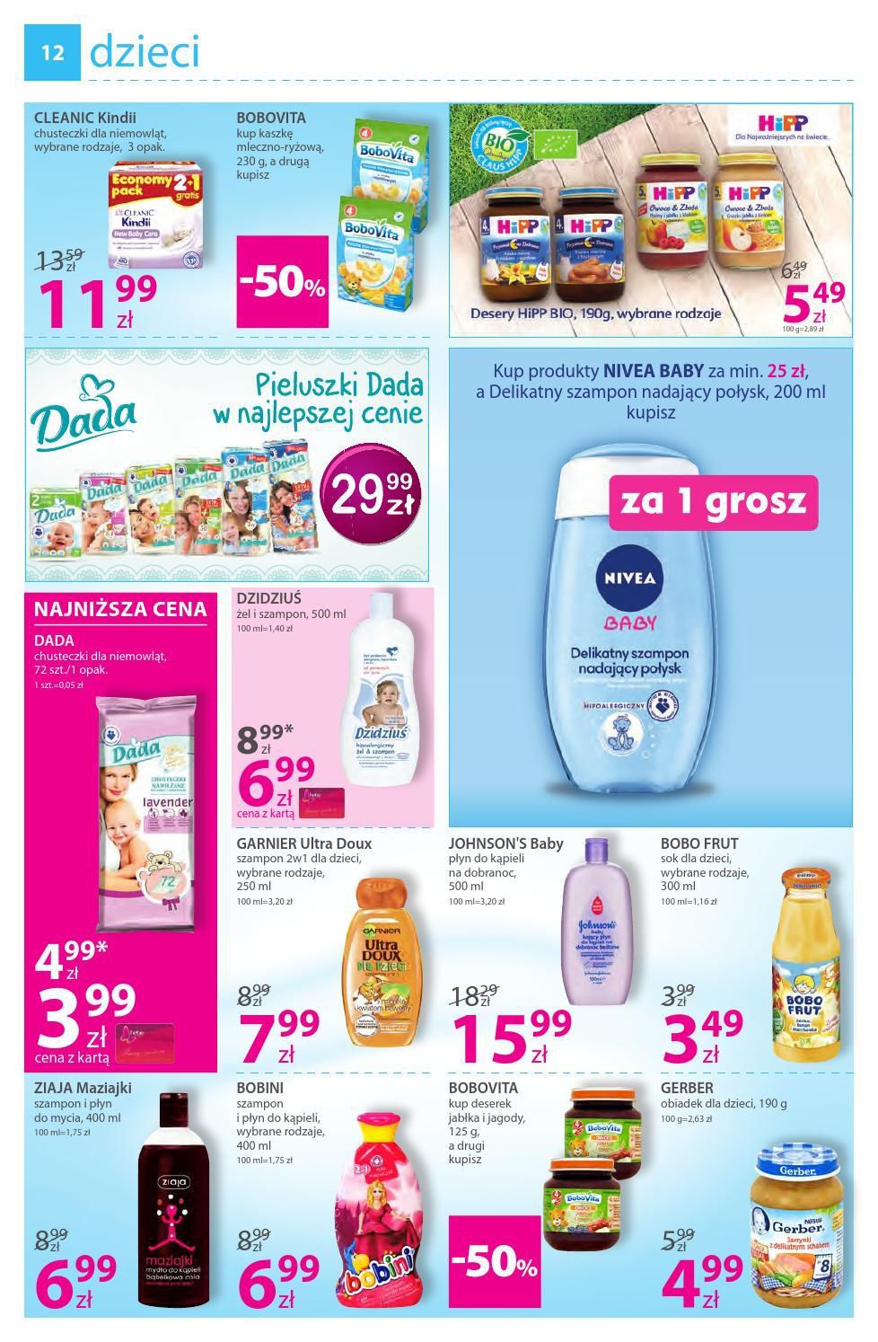 Gazetka promocyjna Hebe str. 12