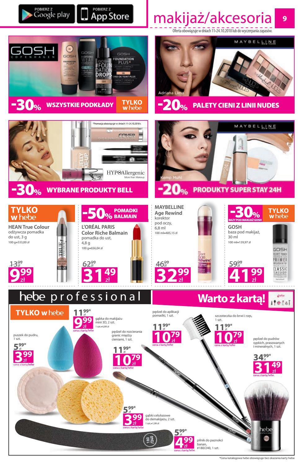 Gazetka promocyjna Hebe str. 9