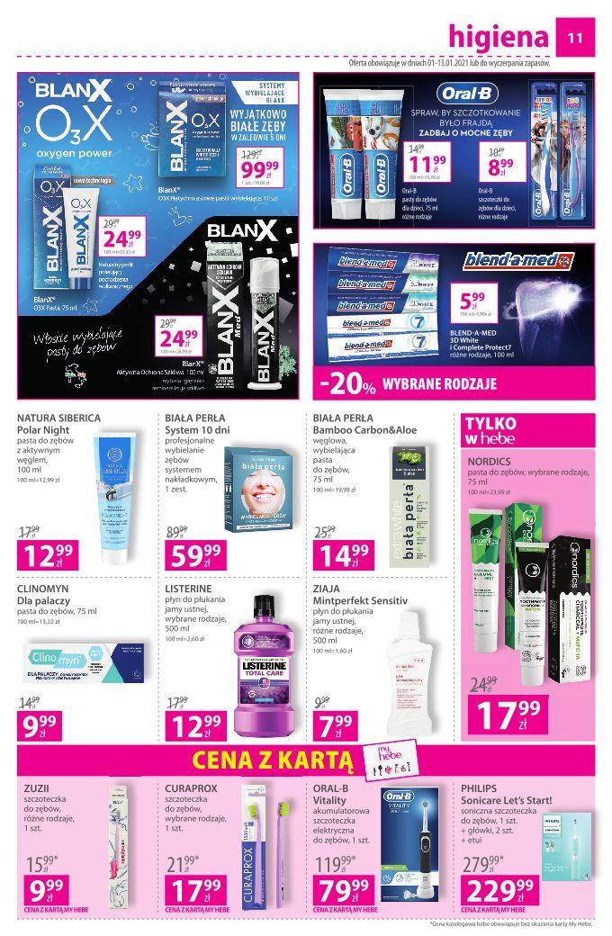 Gazetka promocyjna Hebe str. 11