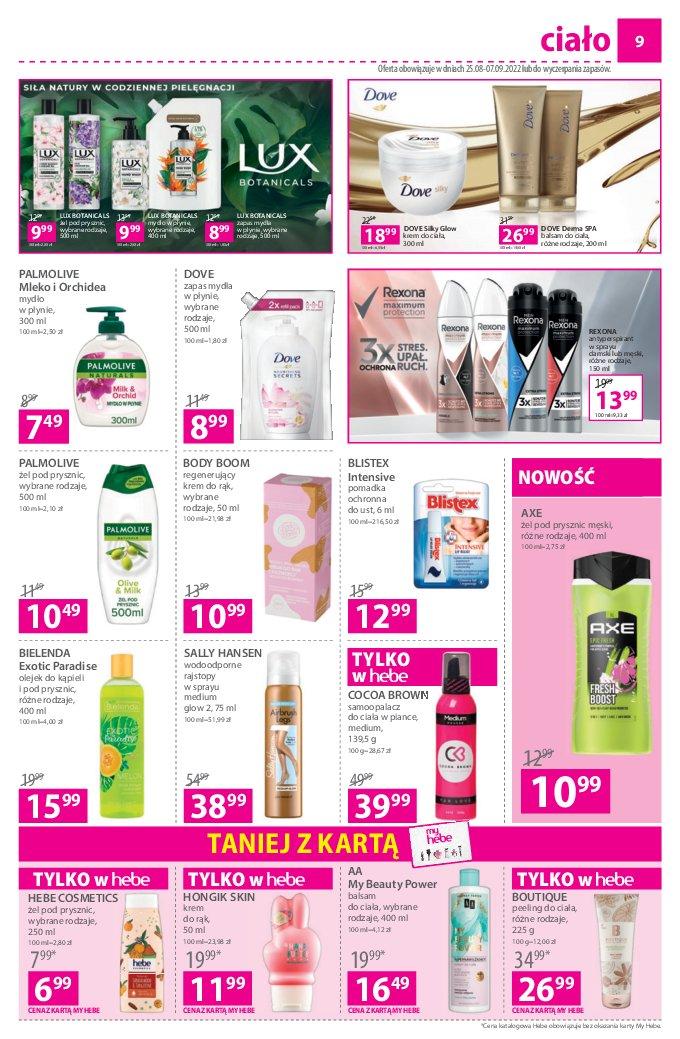 Gazetka promocyjna Hebe str. 9