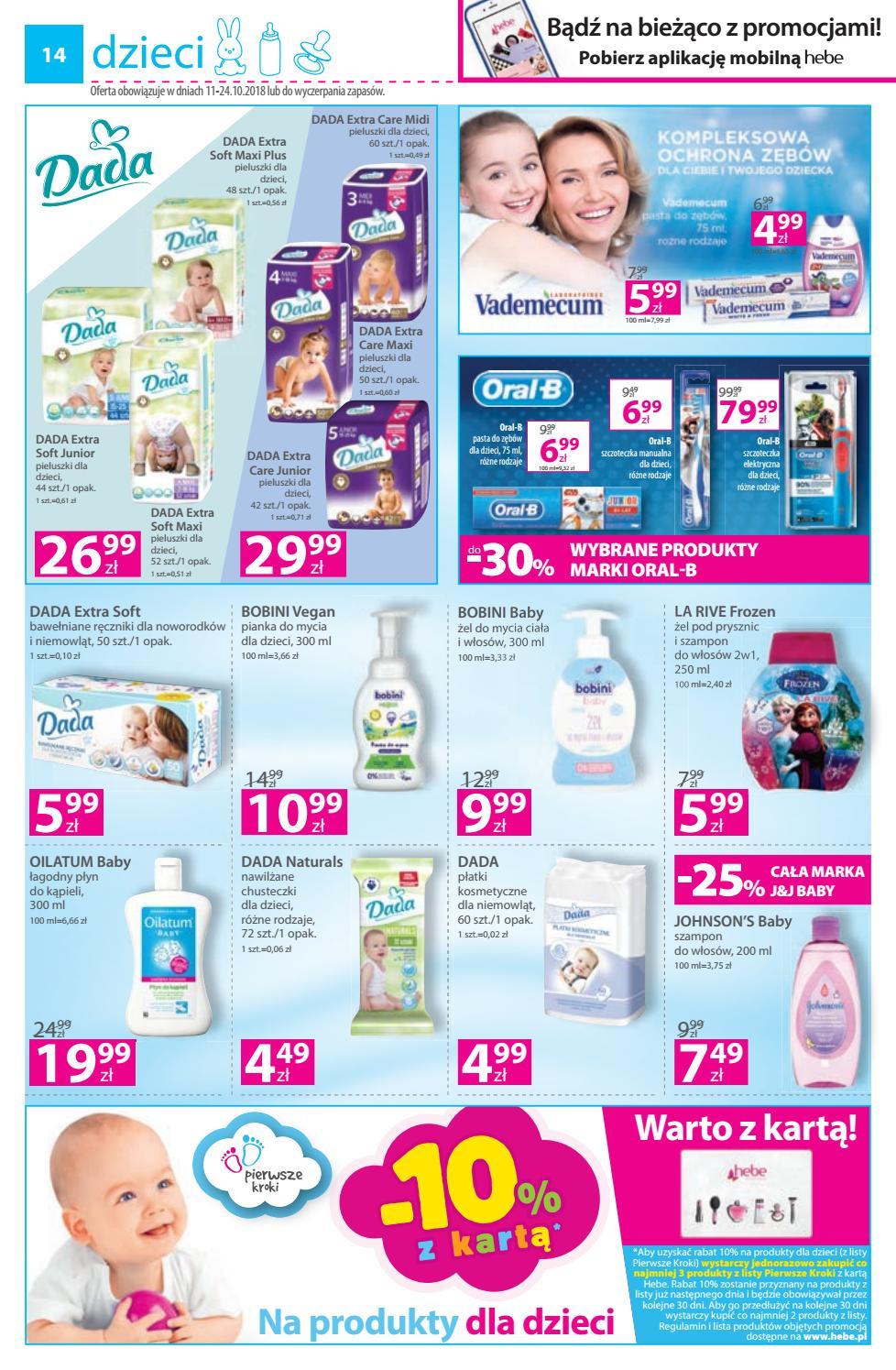 Gazetka promocyjna Hebe str. 14
