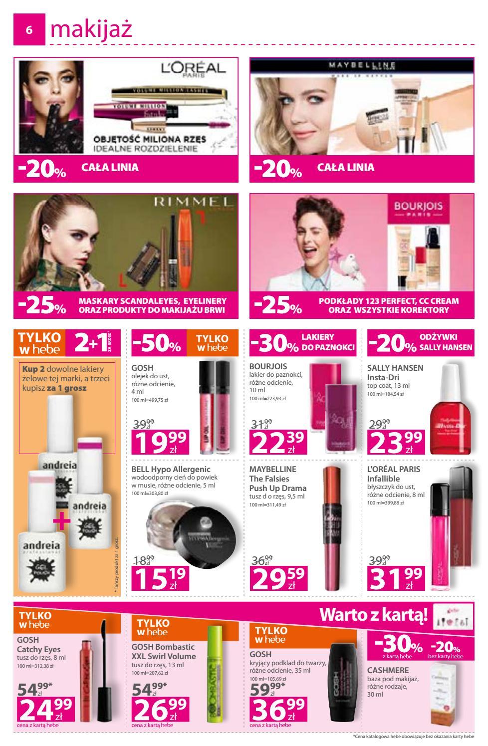 Gazetka promocyjna Hebe str. 6