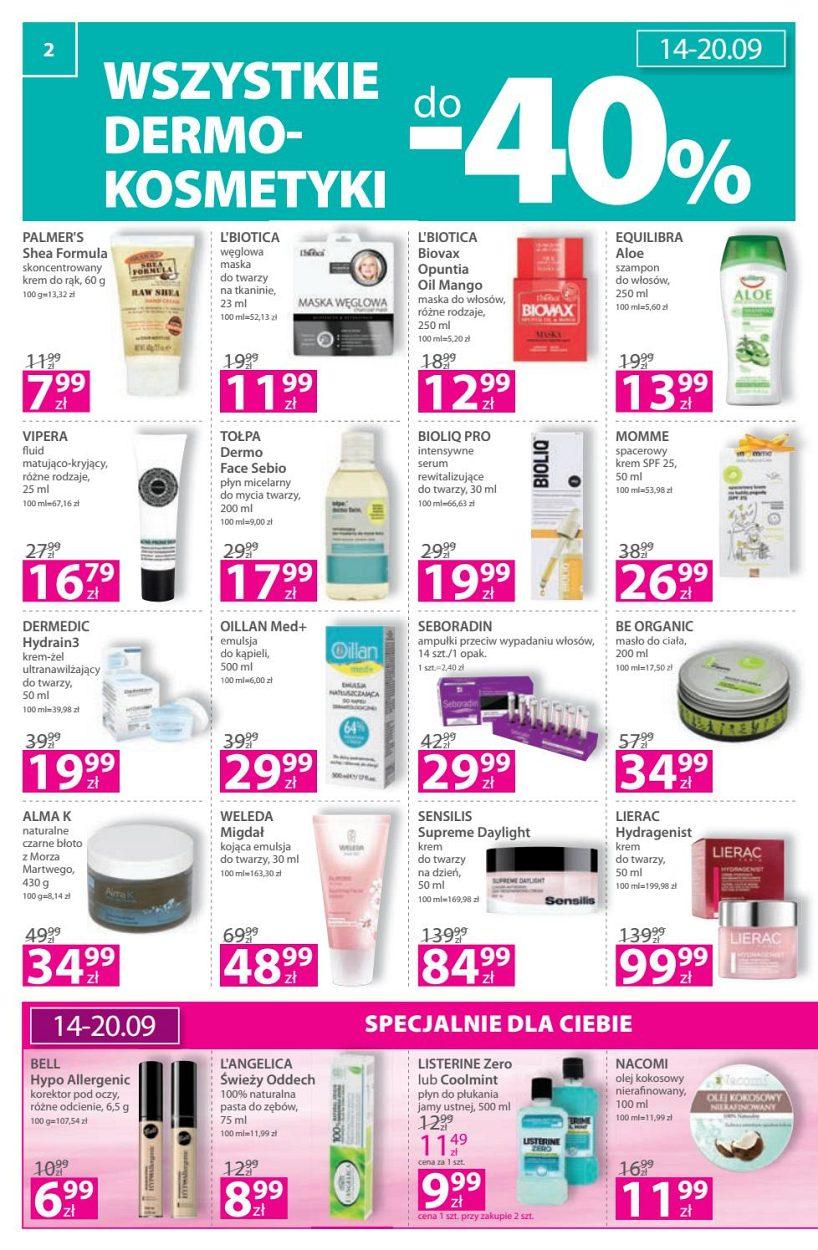 Gazetka promocyjna Hebe str. 2