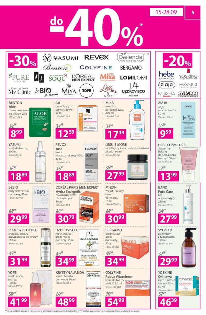 Gazetka promocyjna Hebe str. 5