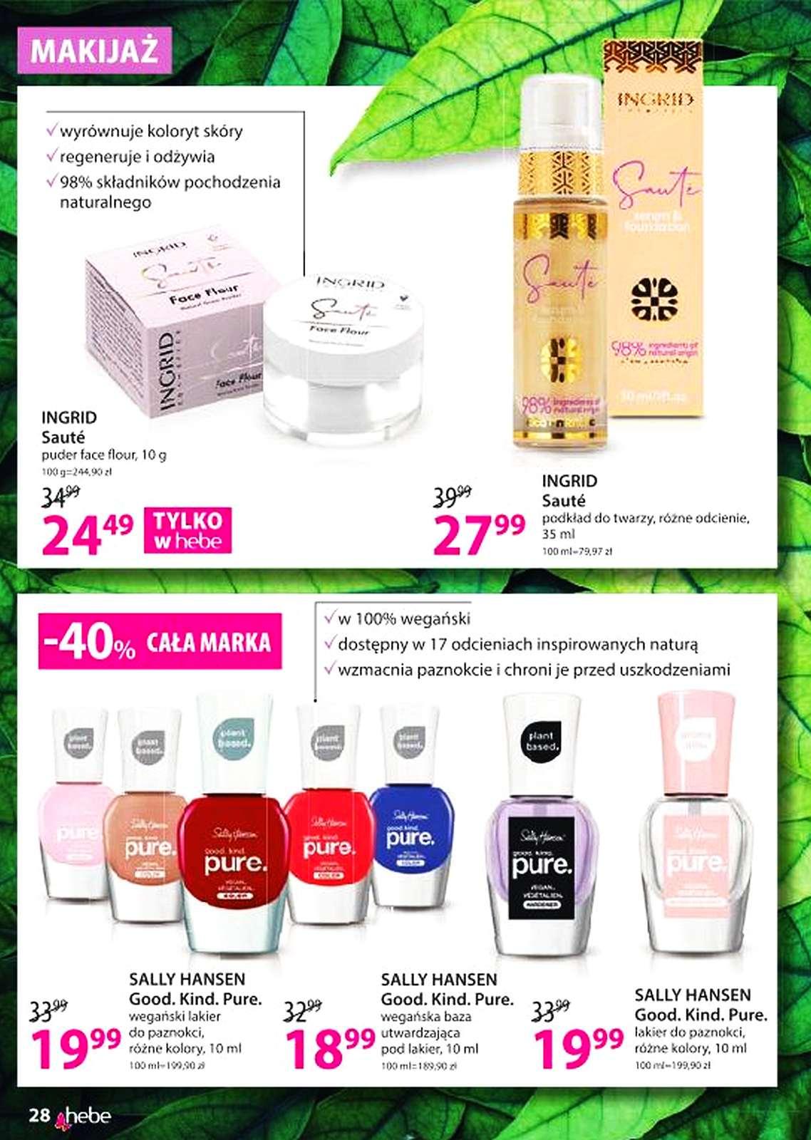 Gazetka promocyjna Hebe str. 28