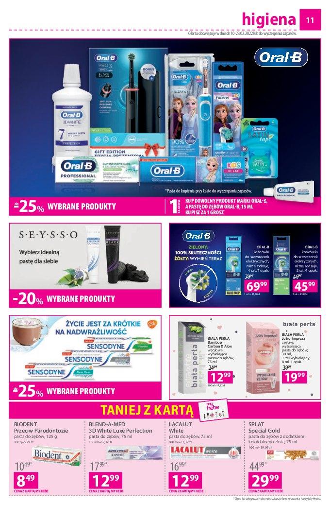 Gazetka promocyjna Hebe str. 11