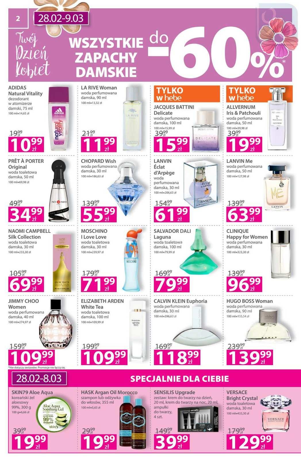 Gazetka promocyjna Hebe str. 2