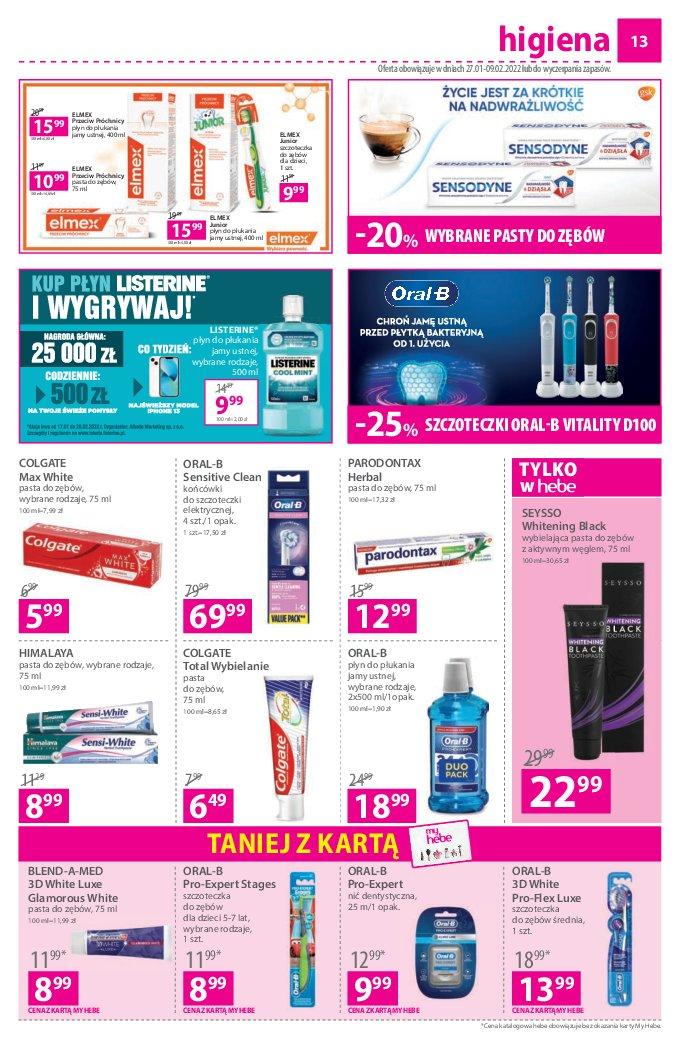Gazetka promocyjna Hebe str. 13