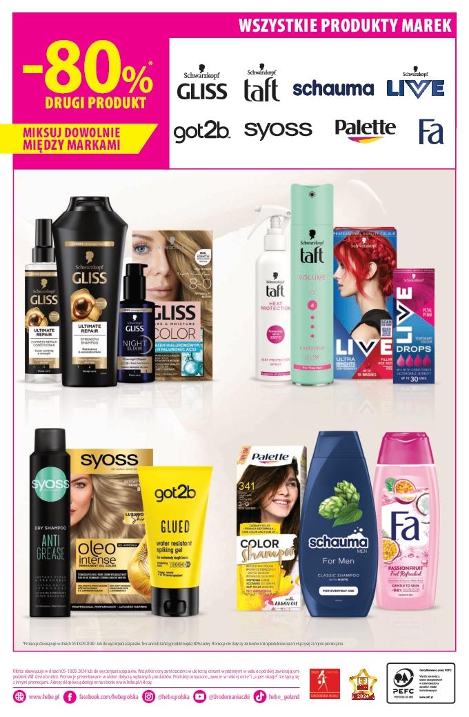 Gazetka promocyjna Hebe str. 18