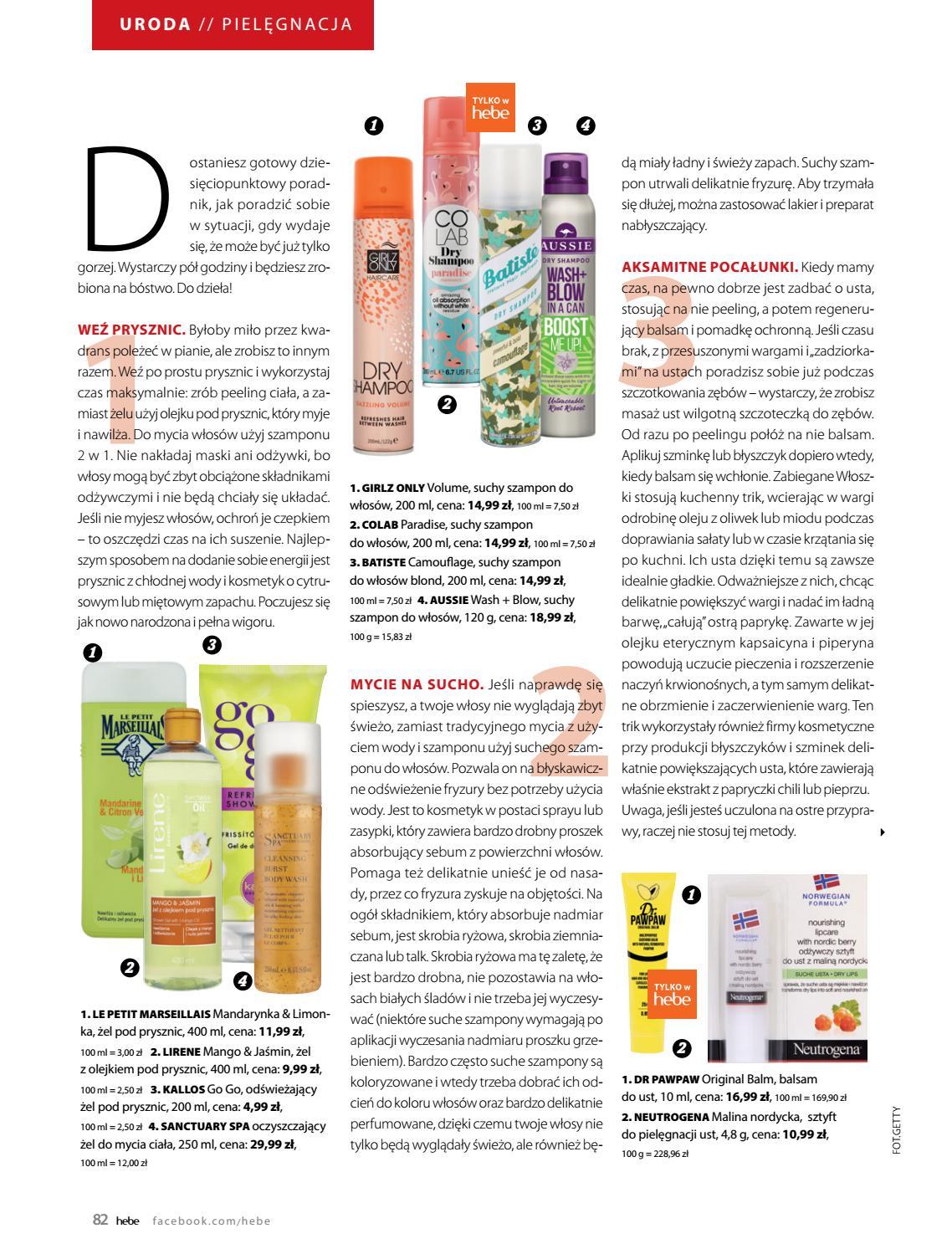 Gazetka promocyjna Hebe str. 82