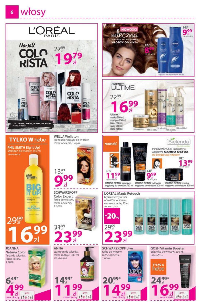 Gazetka promocyjna Hebe str. 6