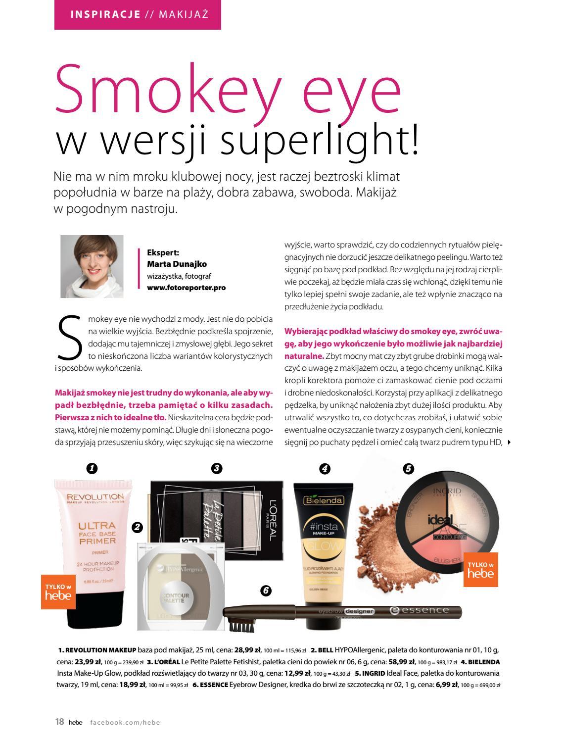 Gazetka promocyjna Hebe str. 18