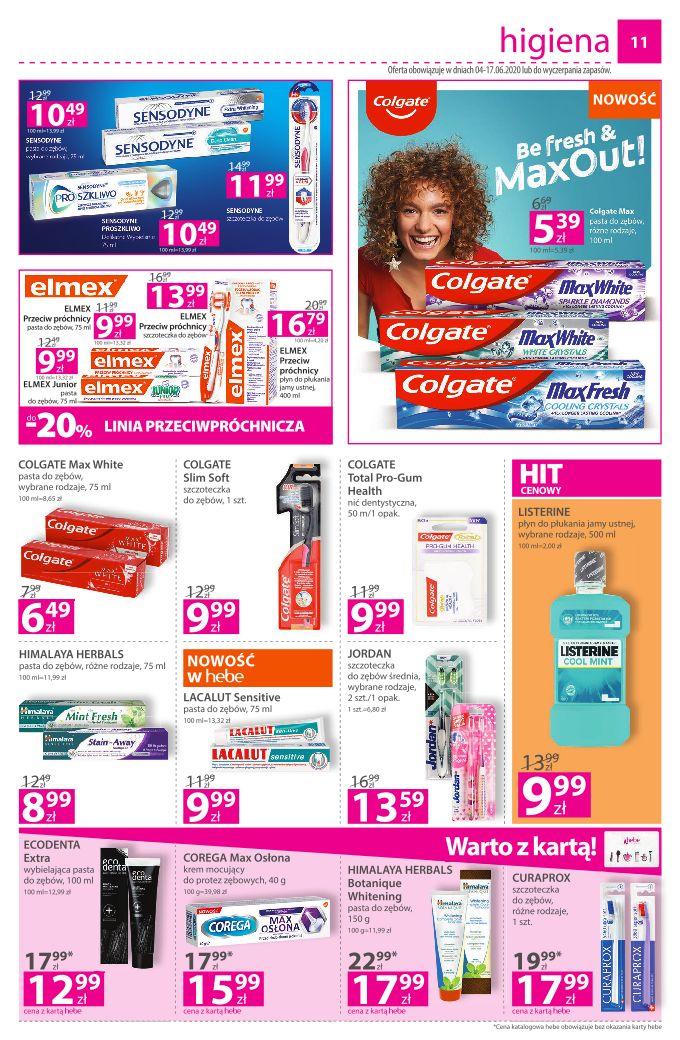 Gazetka promocyjna Hebe str. 11