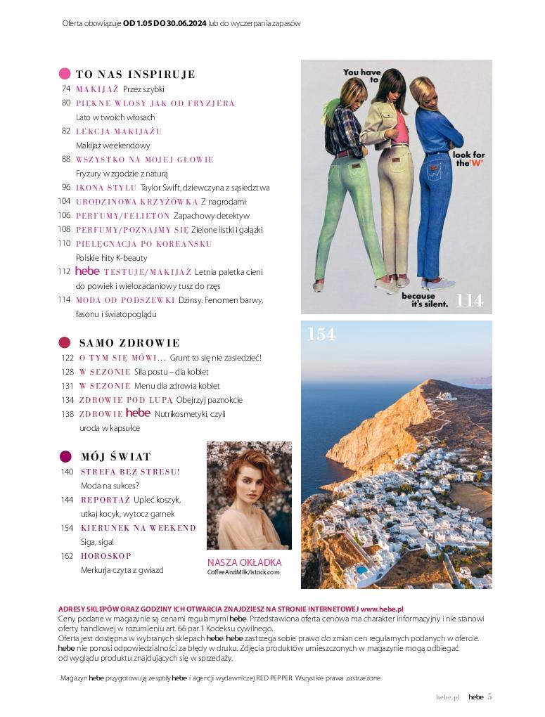 Gazetka promocyjna Hebe str. 5