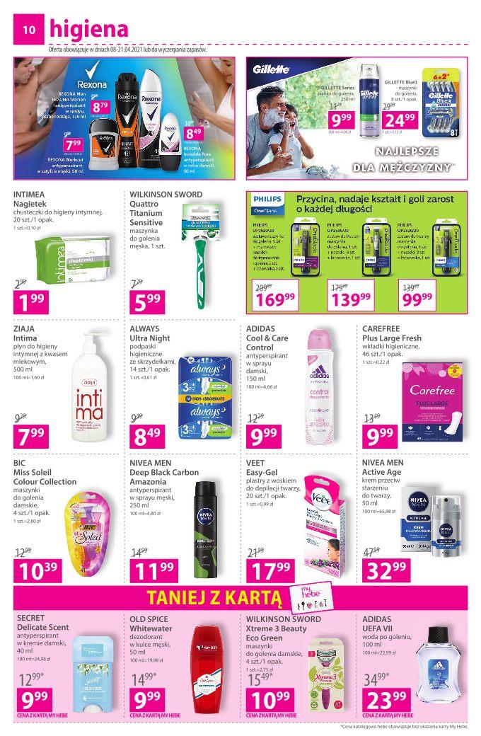 Gazetka promocyjna Hebe str. 10