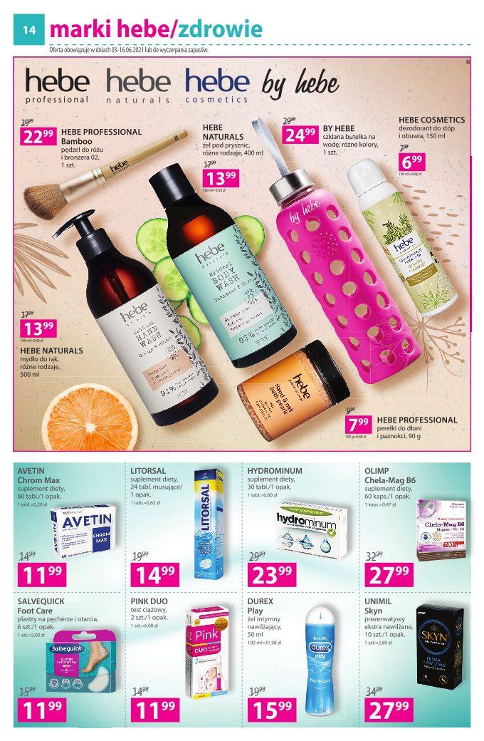 Gazetka promocyjna Hebe str. 14
