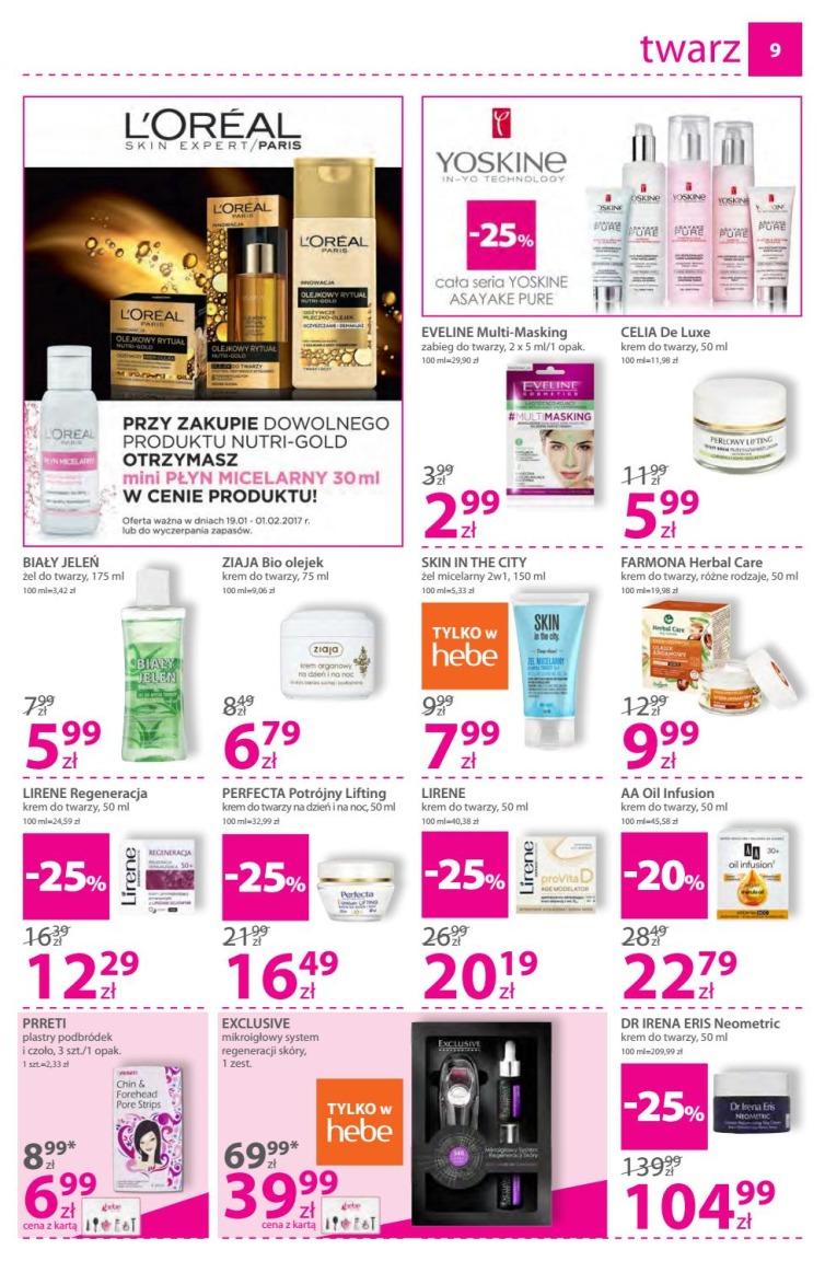 Gazetka promocyjna Hebe str. 9