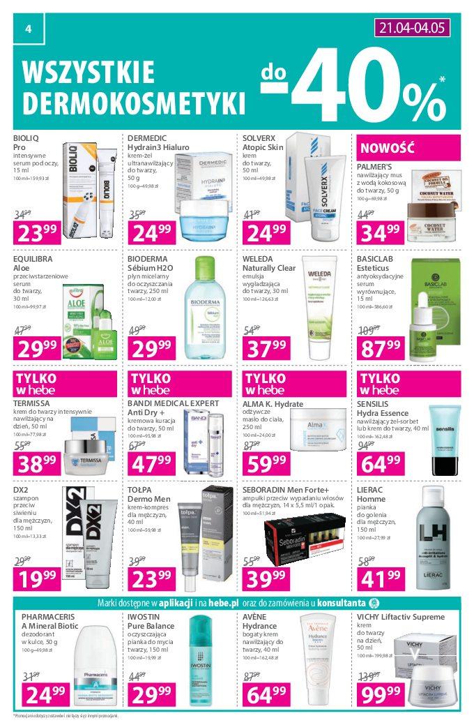Gazetka promocyjna Hebe str. 4