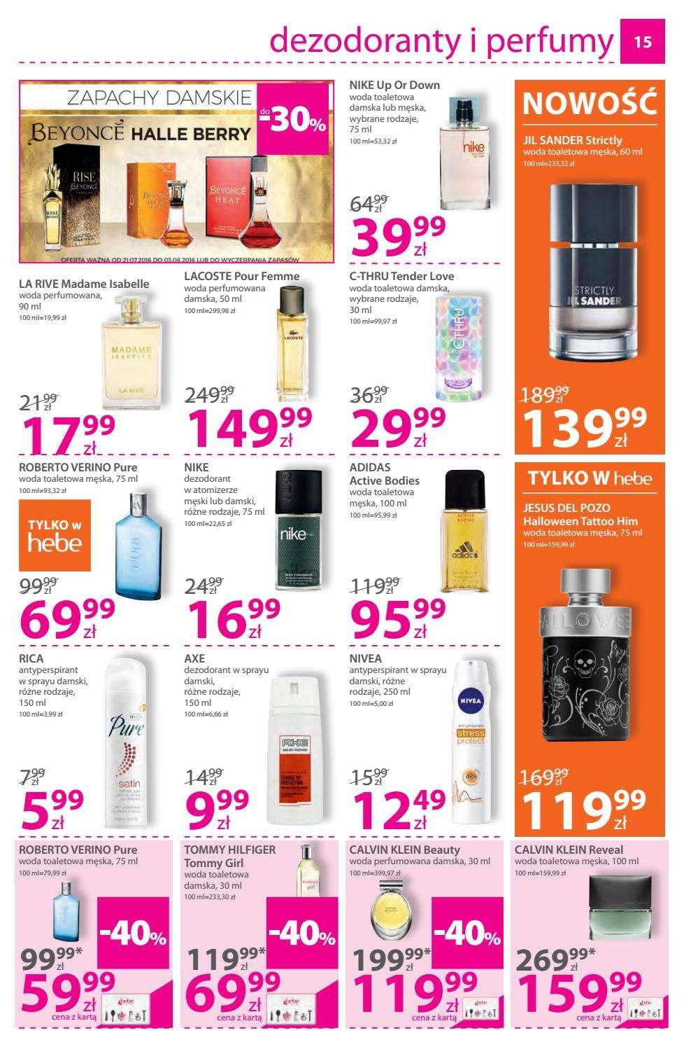 Gazetka promocyjna Hebe str. 15