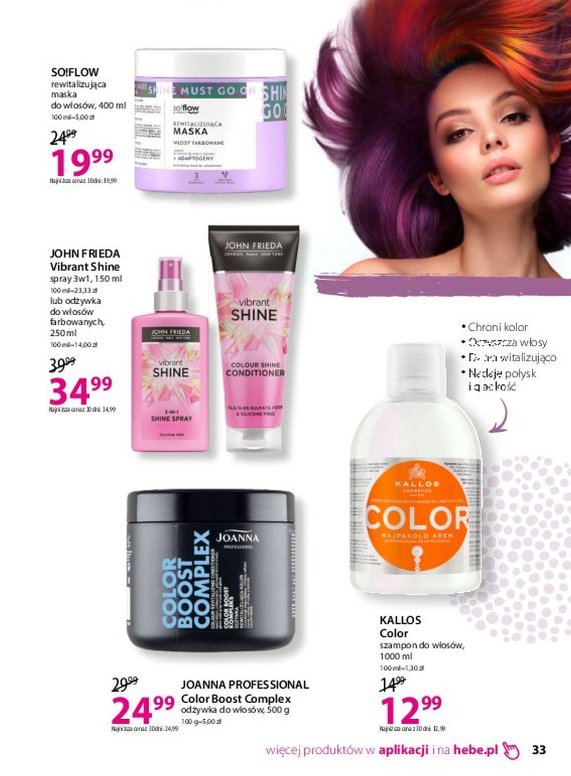Gazetka promocyjna Hebe str. 33