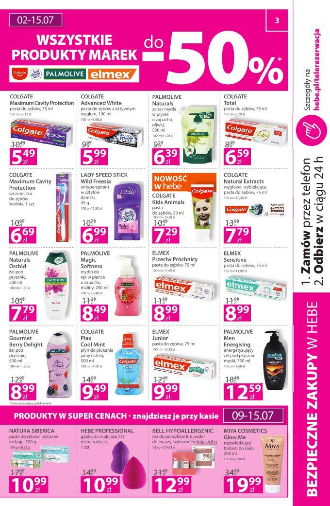 Gazetka promocyjna Hebe str. 3