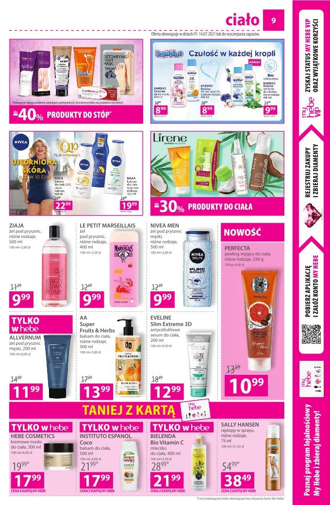 Gazetka promocyjna Hebe str. 9