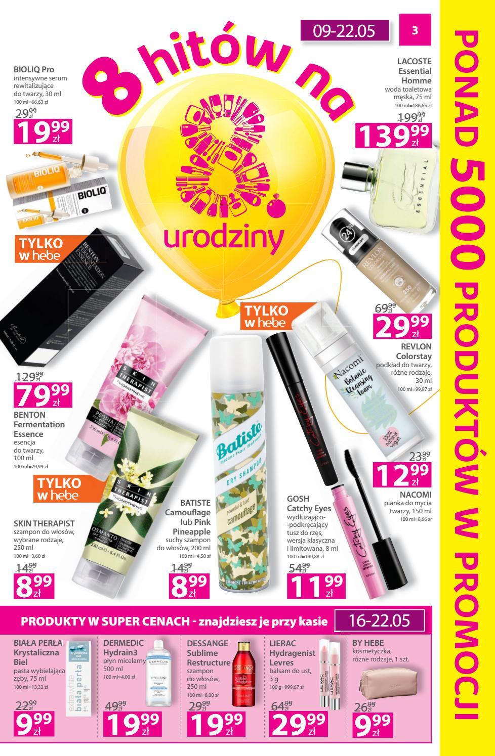Gazetka promocyjna Hebe str. 3