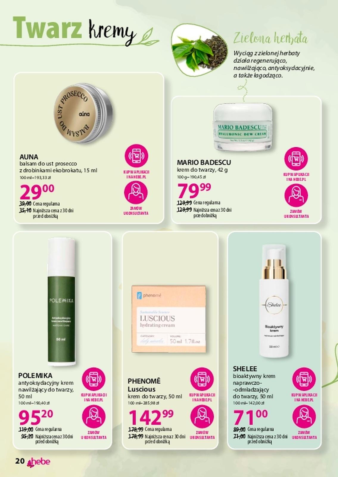 Gazetka promocyjna Hebe str. 20