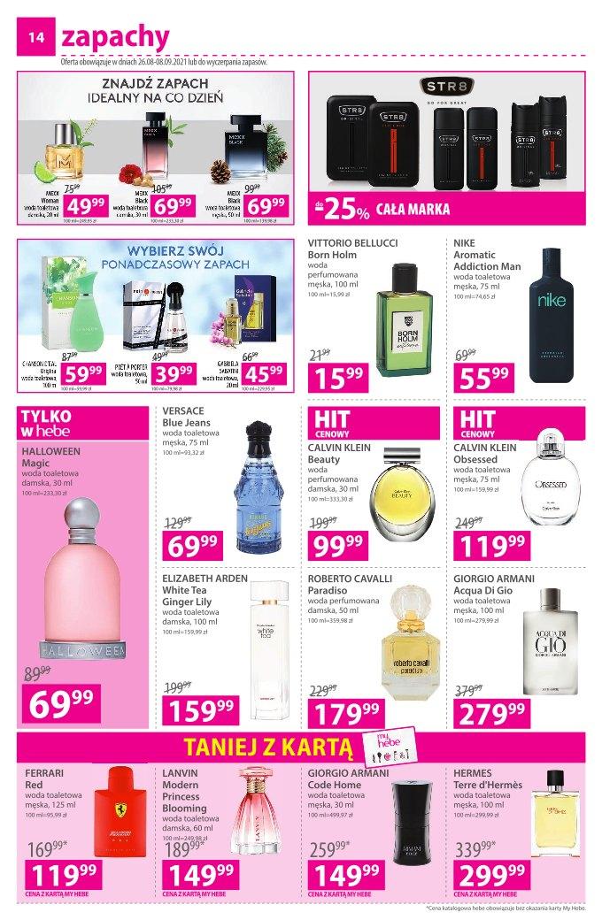 Gazetka promocyjna Hebe str. 14