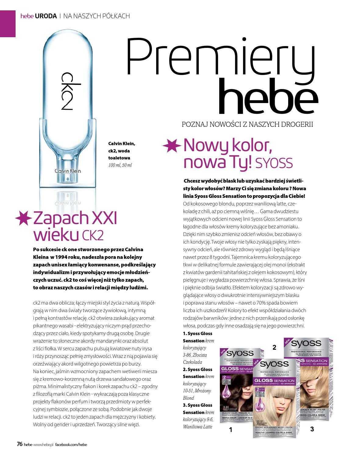 Gazetka promocyjna Hebe str. 76