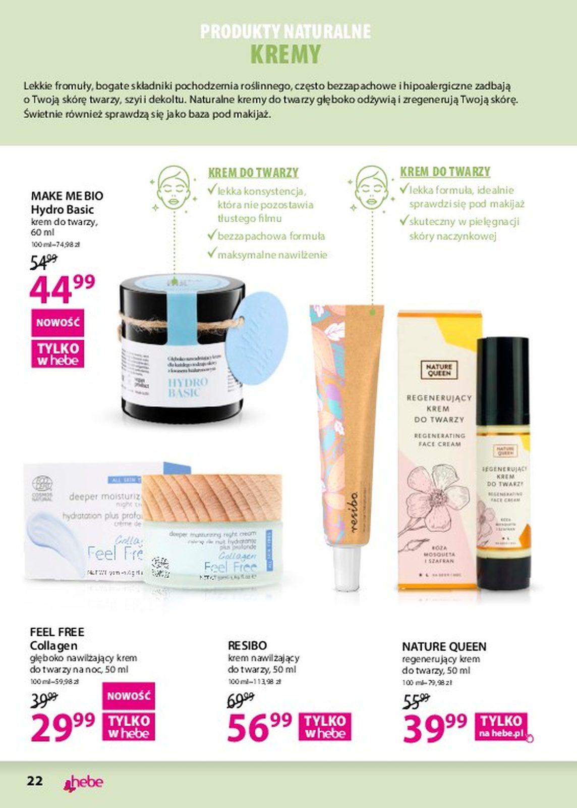 Gazetka promocyjna Hebe str. 22