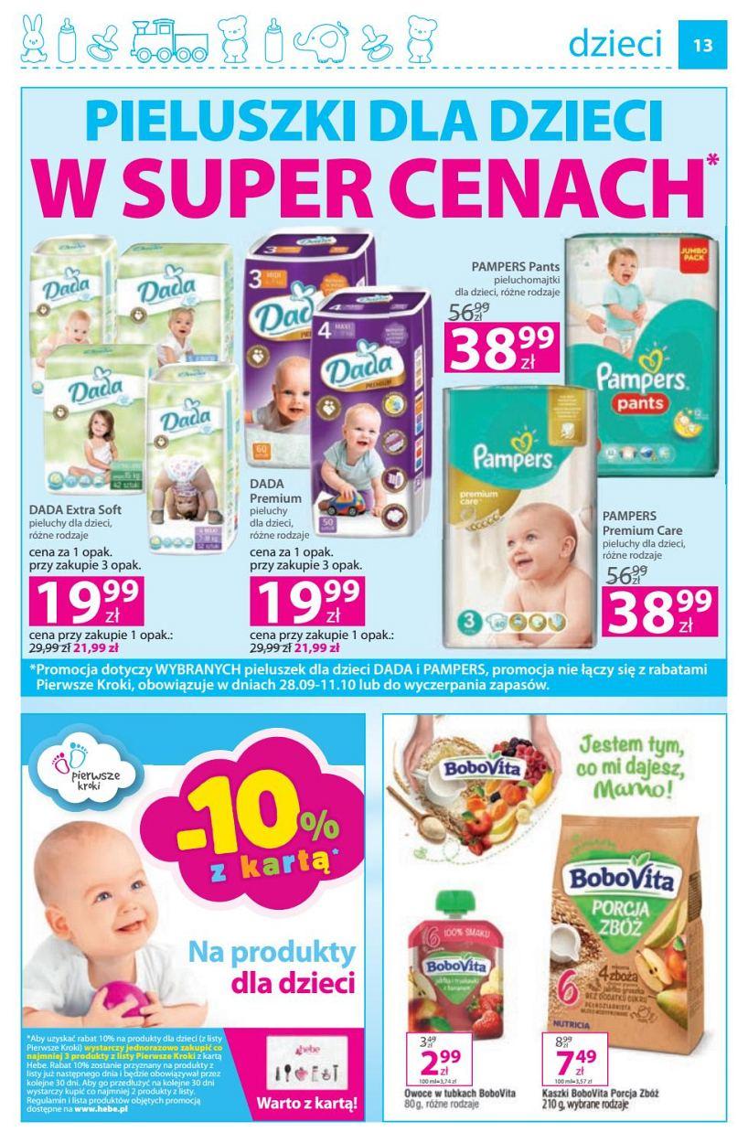 Gazetka promocyjna Hebe str. 13