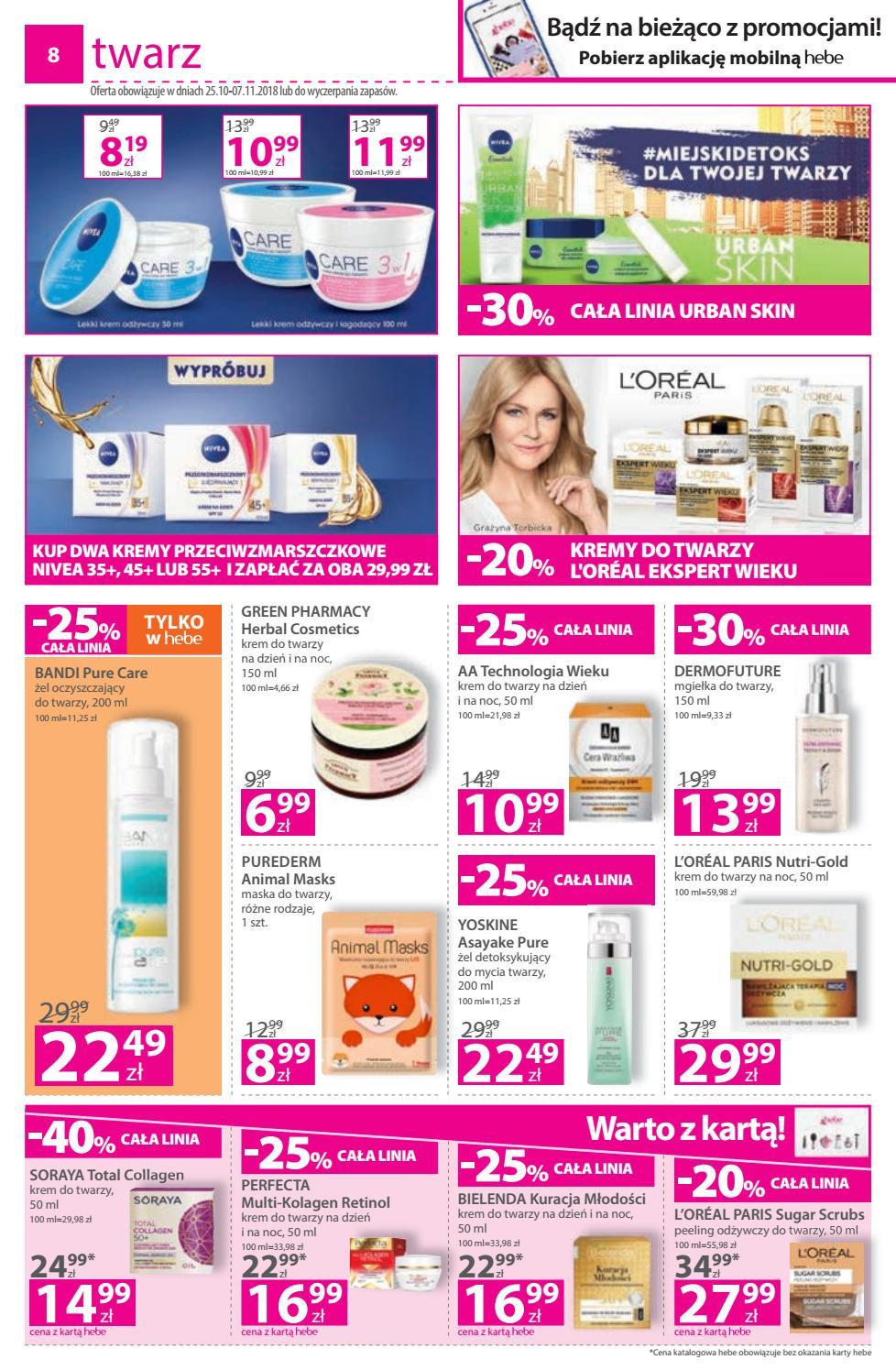 Gazetka promocyjna Hebe str. 8