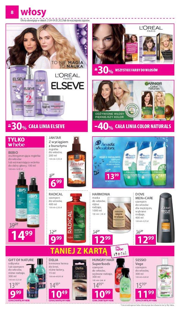 Gazetka promocyjna Hebe str. 8