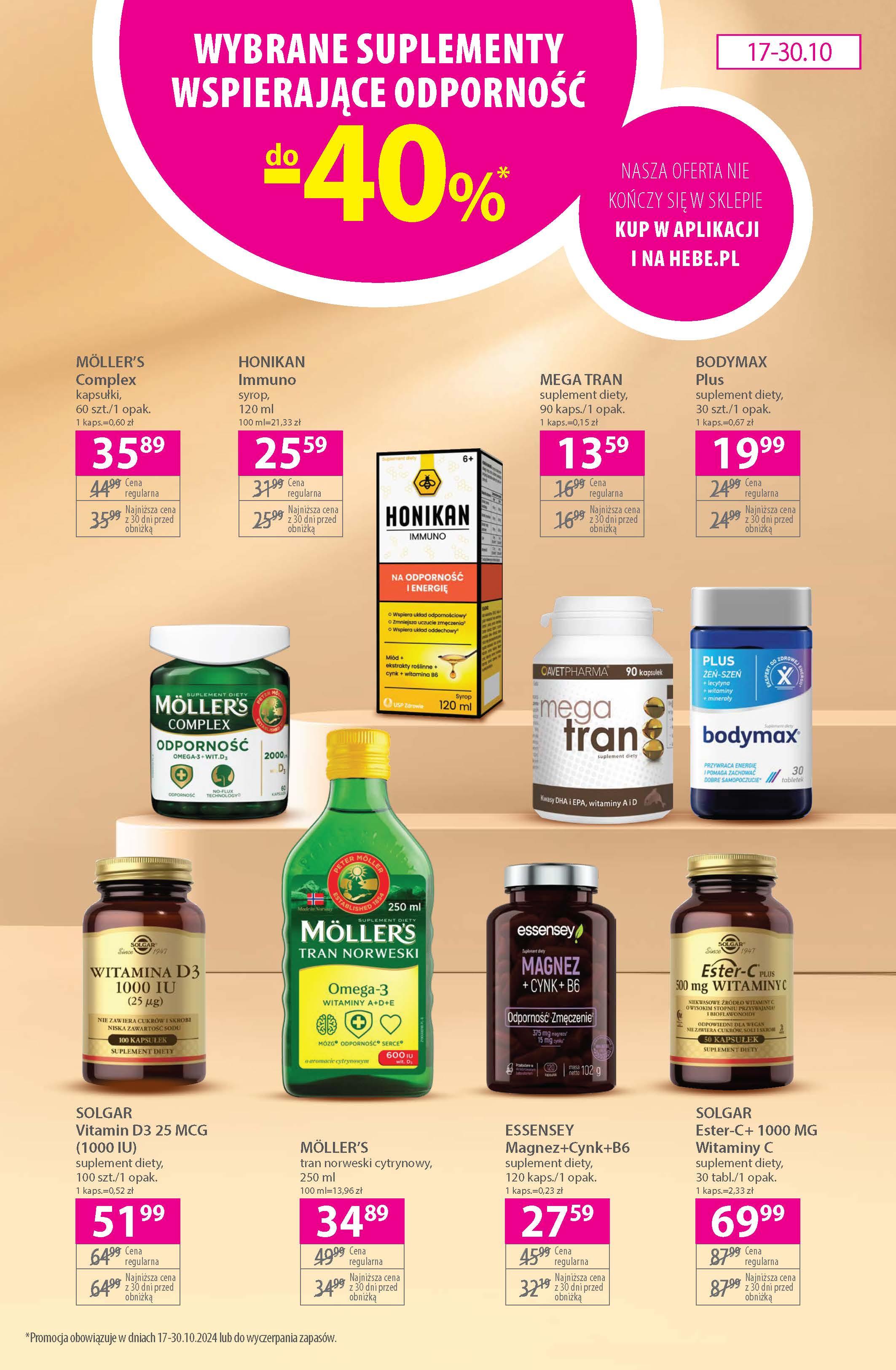 Gazetka promocyjna Hebe str. 21