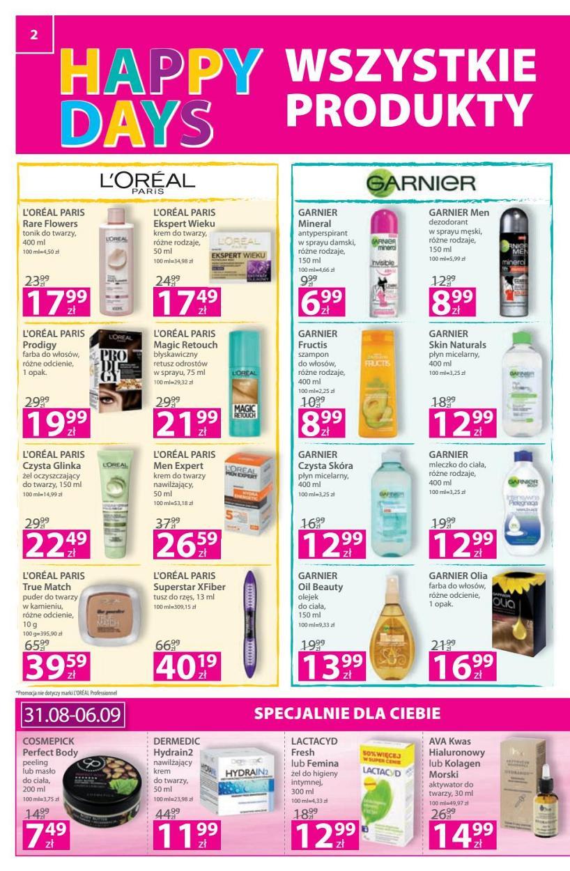 Gazetka promocyjna Hebe str. 2