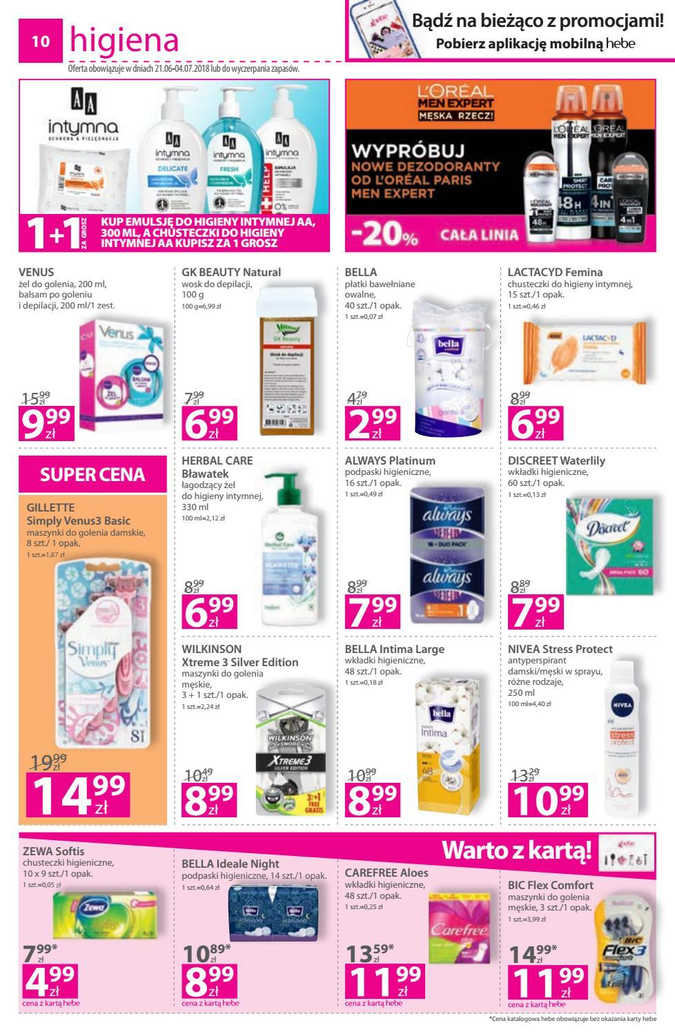 Gazetka promocyjna Hebe str. 10