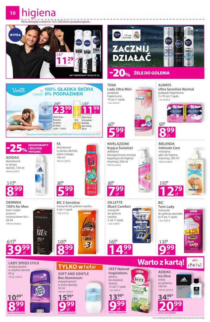 Gazetka promocyjna Hebe str. 10