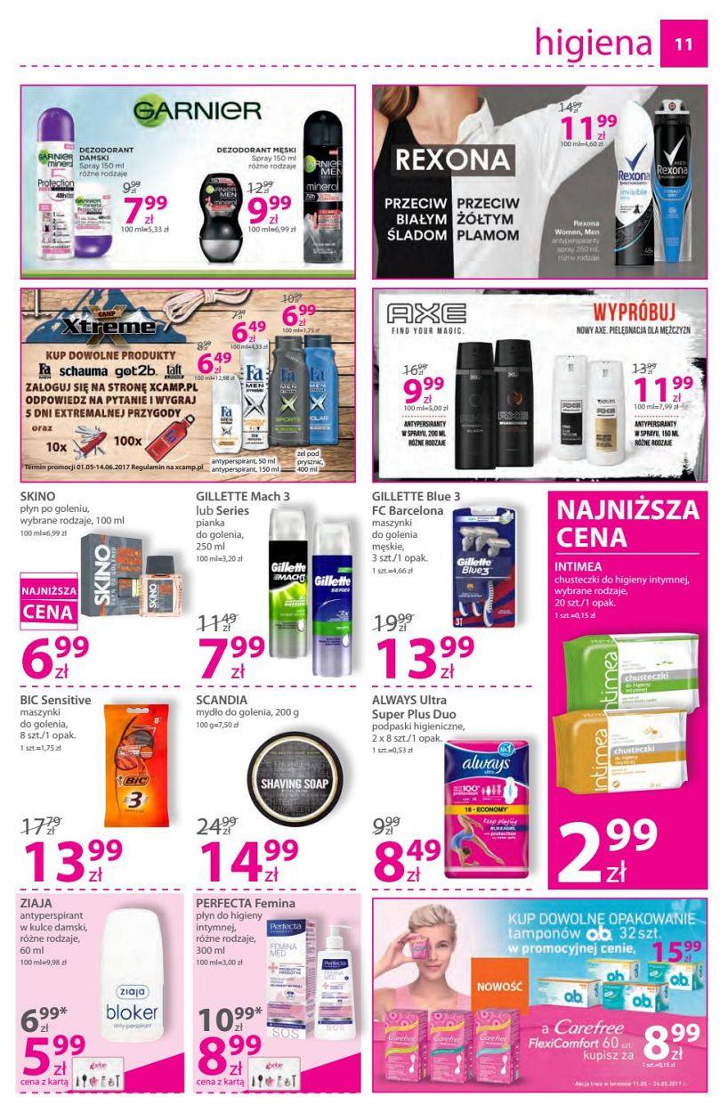 Gazetka promocyjna Hebe str. 11