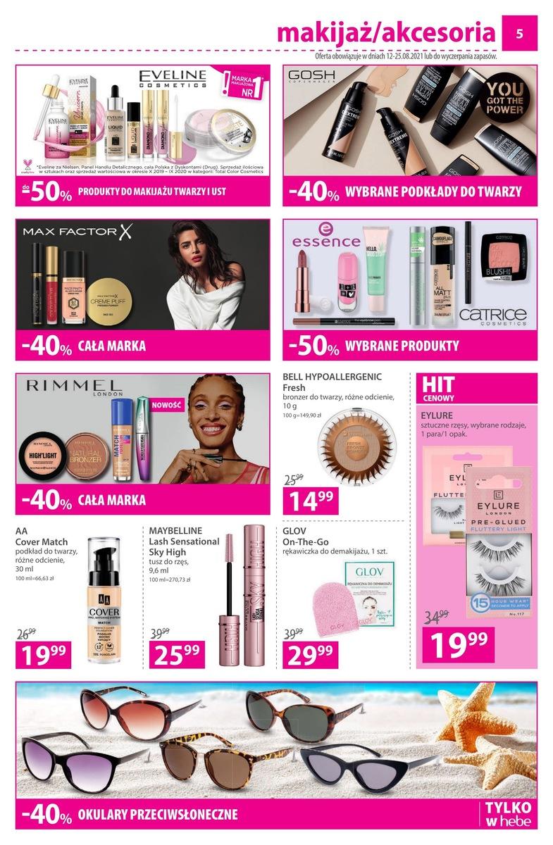 Gazetka promocyjna Hebe str. 5