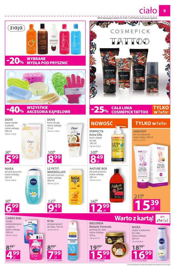 Gazetka promocyjna Hebe str. 9