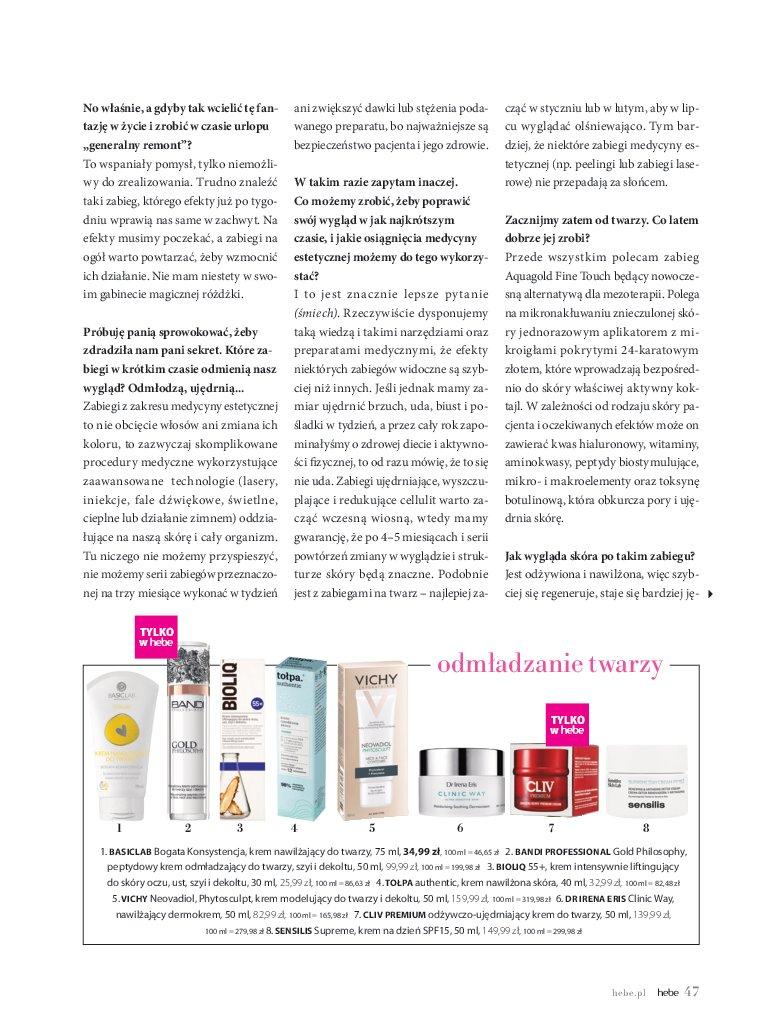 Gazetka promocyjna Hebe str. 47